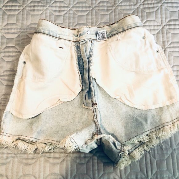 '80s Made in USA Jean Shorts - Picture 5 of 7